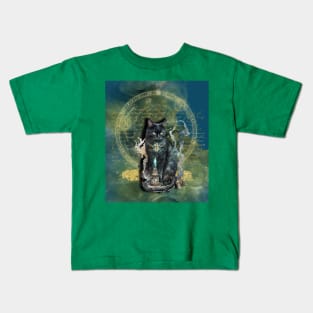 Mystical Magickal Kitty Kids T-Shirt